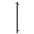 NON-HEATED VERTICAL TOWEL RAIL 900MM MATTE BLACK