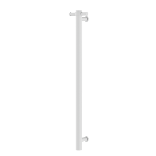 NON-HEATED VERTICAL TOWEL RAIL 900MM MATTE WHITE