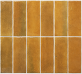 Okayama Caramel Brown Gloss Subway Tile