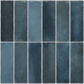Okayama Deep Blue Gloss Subway Tile