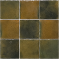 Okayama Olive Gloss Square Tile