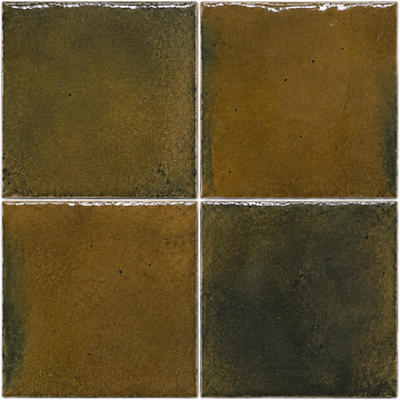 Okayama Olive Gloss Square Tile