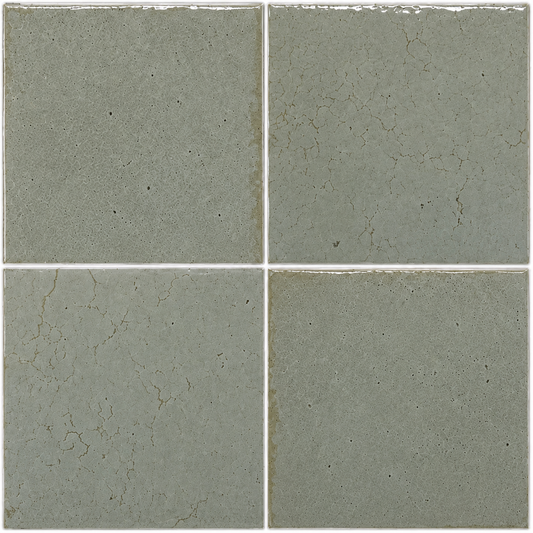 Okayama Sage Green Gloss Square Tile