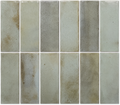 Okayama Sage Green Gloss Subway Tile