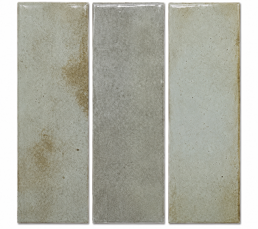 Okayama Sage Green Gloss Subway Tile