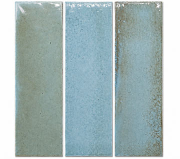 Okayama Sky Blue Gloss Subway Tile