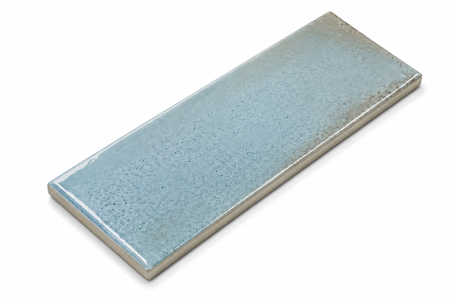 Okayama Sky Blue Gloss Subway Tile
