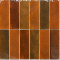 Okayama Red Gloss Subway Tile