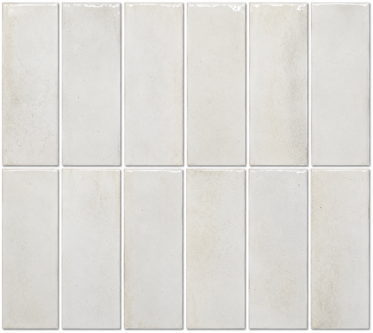 Okayama White Gloss Subway Tile