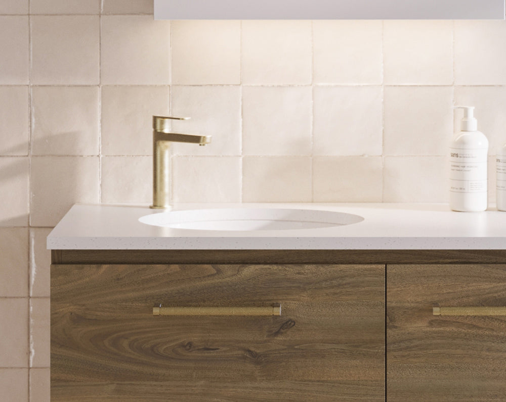 Timberline Oval Undermount Basin White Gloss