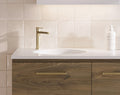 Timberline Oval Undermount Basin White Gloss