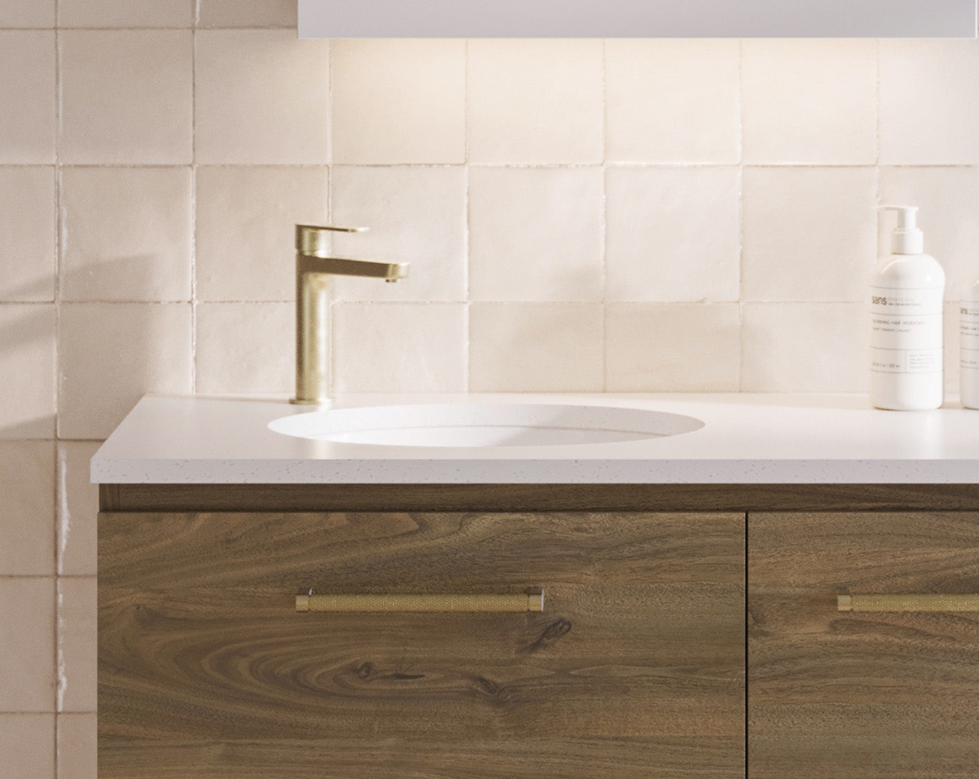 Timberline Oval Undermount Basin White Gloss