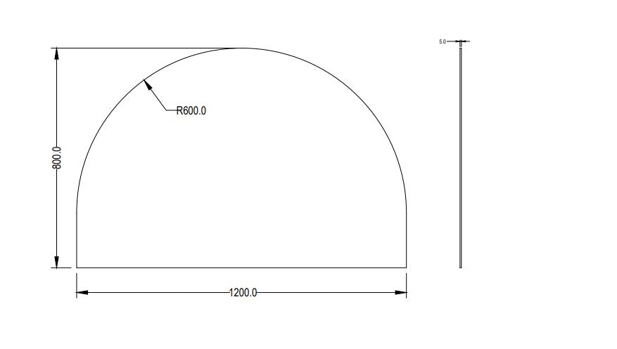 Archo Pencil Edge Mirror LK-PMAR8012/LK-PMAR1510