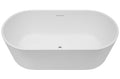 Prezzo 1500/1700 Freestanding Bath with Integrated Overflow