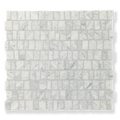 PACIANO CARRARA NATURAL STONE ARTISAN CUT MOSAIC TILE