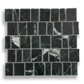 PACIANO TEMPESTA VERDI NATURAL STONE ARTISAN CUT MOSAIC TILE