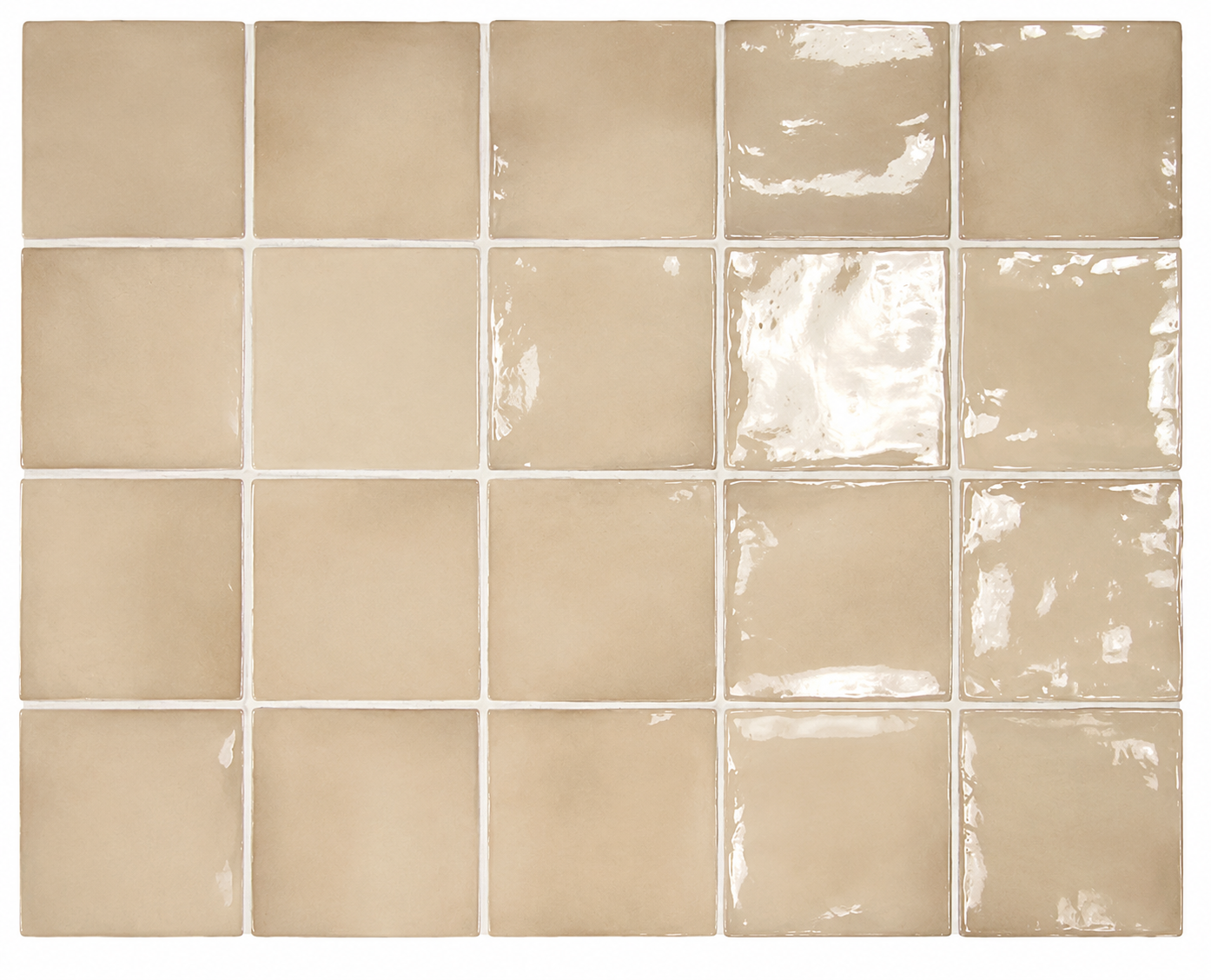 Prato Beige Gloss Ceramic Tile