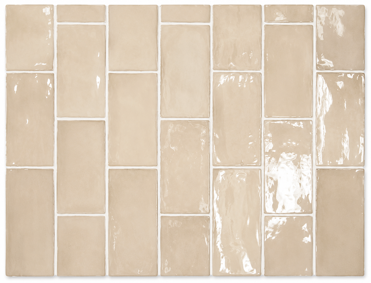 Prato Beige Gloss Ceramic Tile