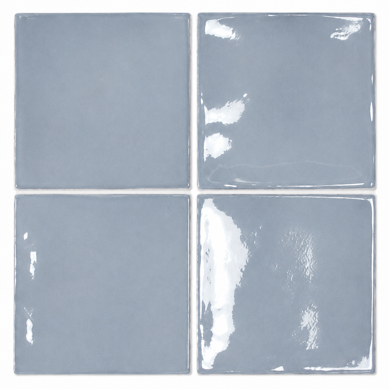 Prato Light Blue Gloss Ceramic Tile
