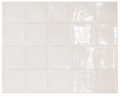 Prato White Gloss Ceramic Tile