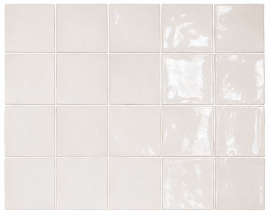 Prato White Gloss Ceramic Tile