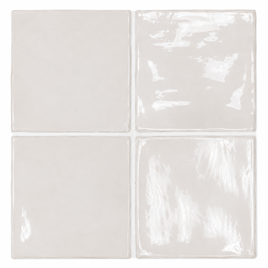 Prato White Gloss Ceramic Tile
