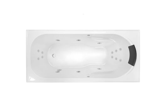 Prima 1635/1785 Dolce Vita 16-Jet Spa Bath