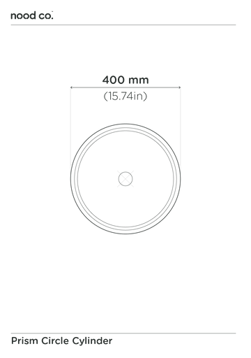 Cylinder - Prism Circle Basin (Storm)