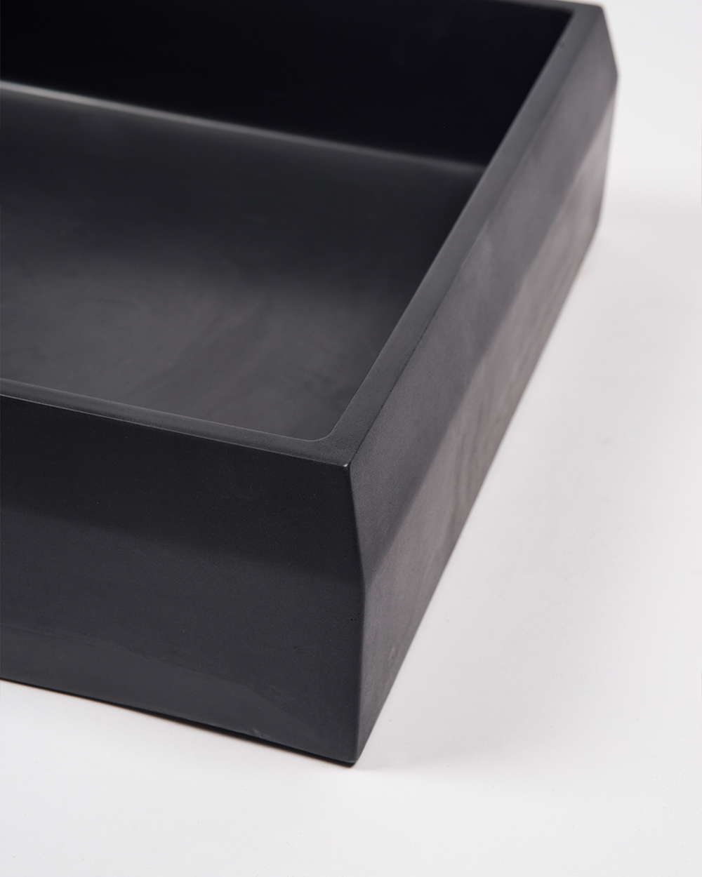 Prism Rectangle Basin (Charcoal)