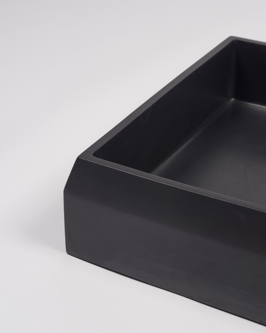 Prism Rectangle Basin (Charcoal)