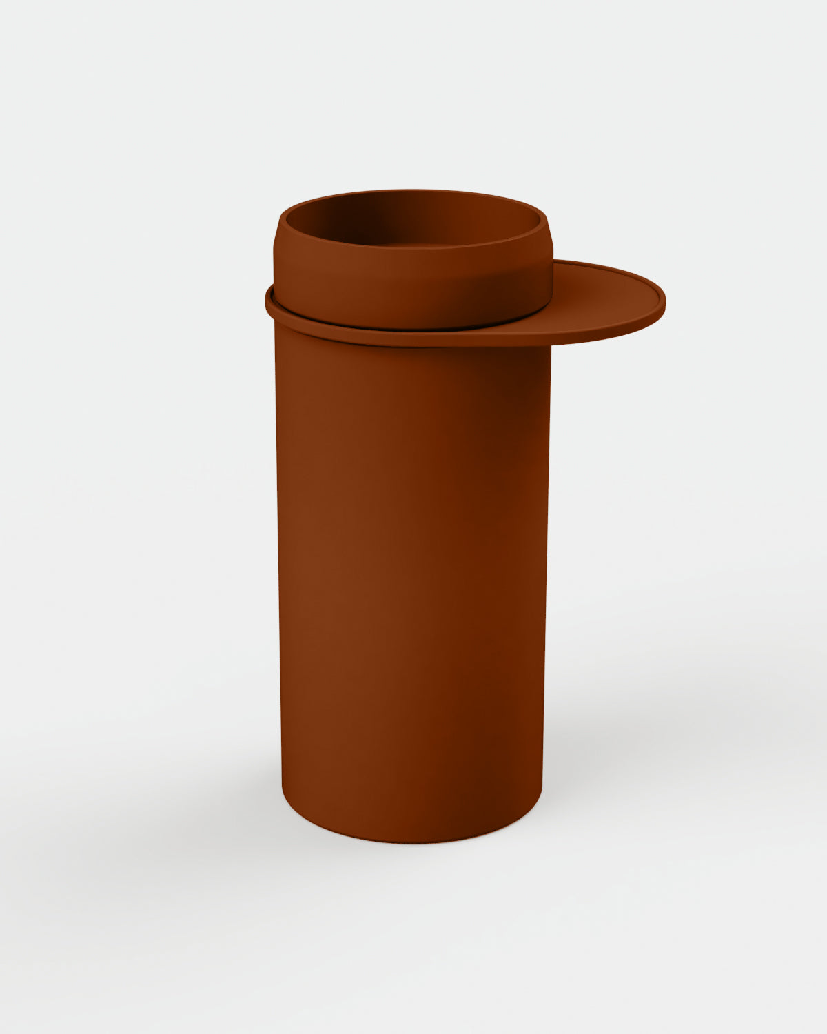 Cylinder - Prism Circle Basin (Rust)