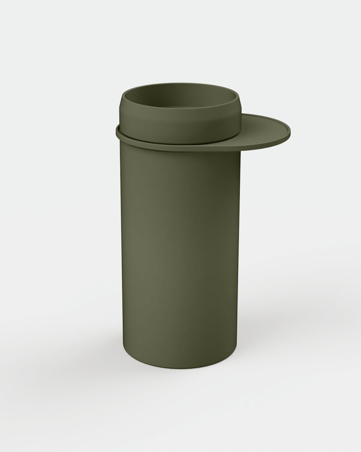 Cylinder - Prism Circle Basin (Sage)