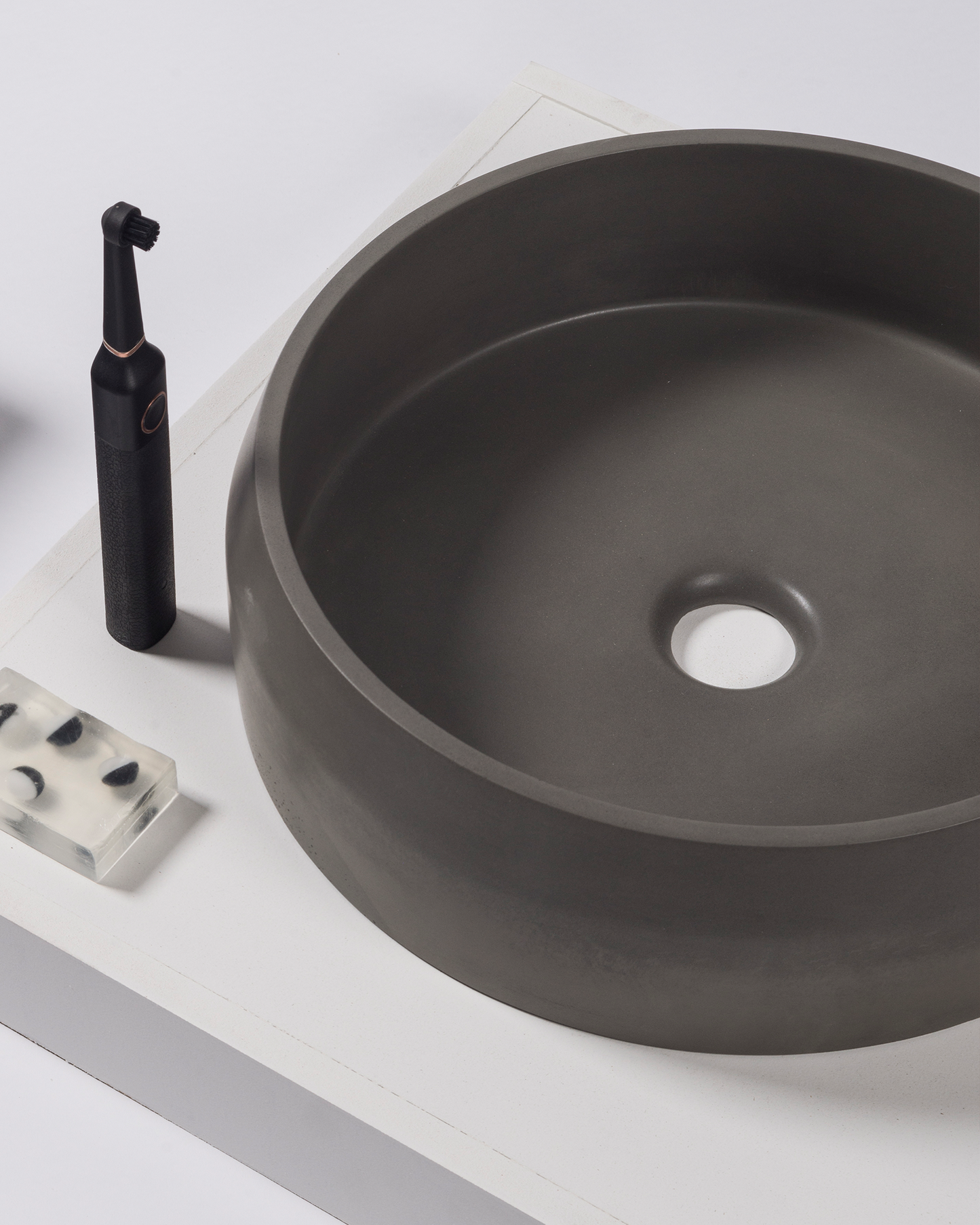 Prism Circle Basin (Mid Tone Grey)