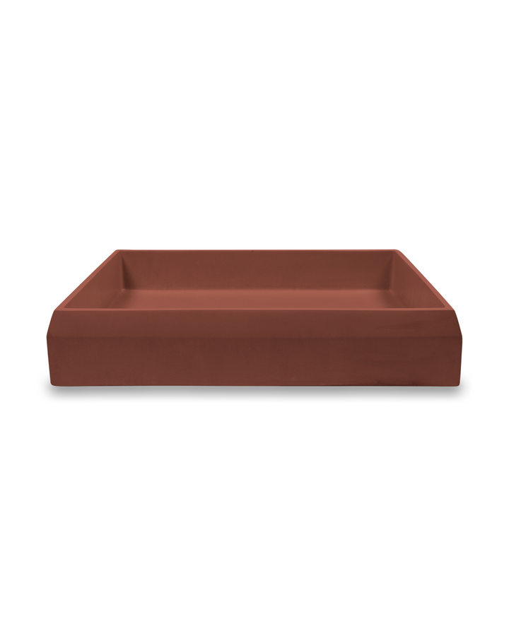 Prism Rectangle Basin (Clay)
