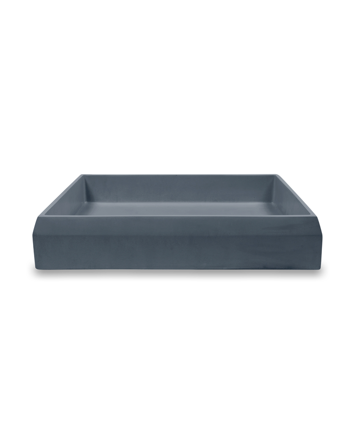 Prism Rectangle Basin (Copan Blue)