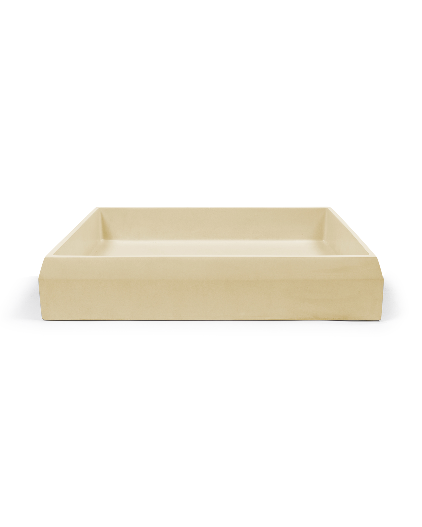 Prism Rectangle Basin (Custard)
