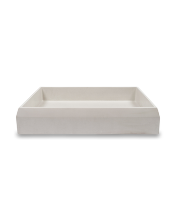 Prism Rectangle Basin (Ivory)