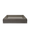 Prism Rectangle Basin (Mid Tone Grey)