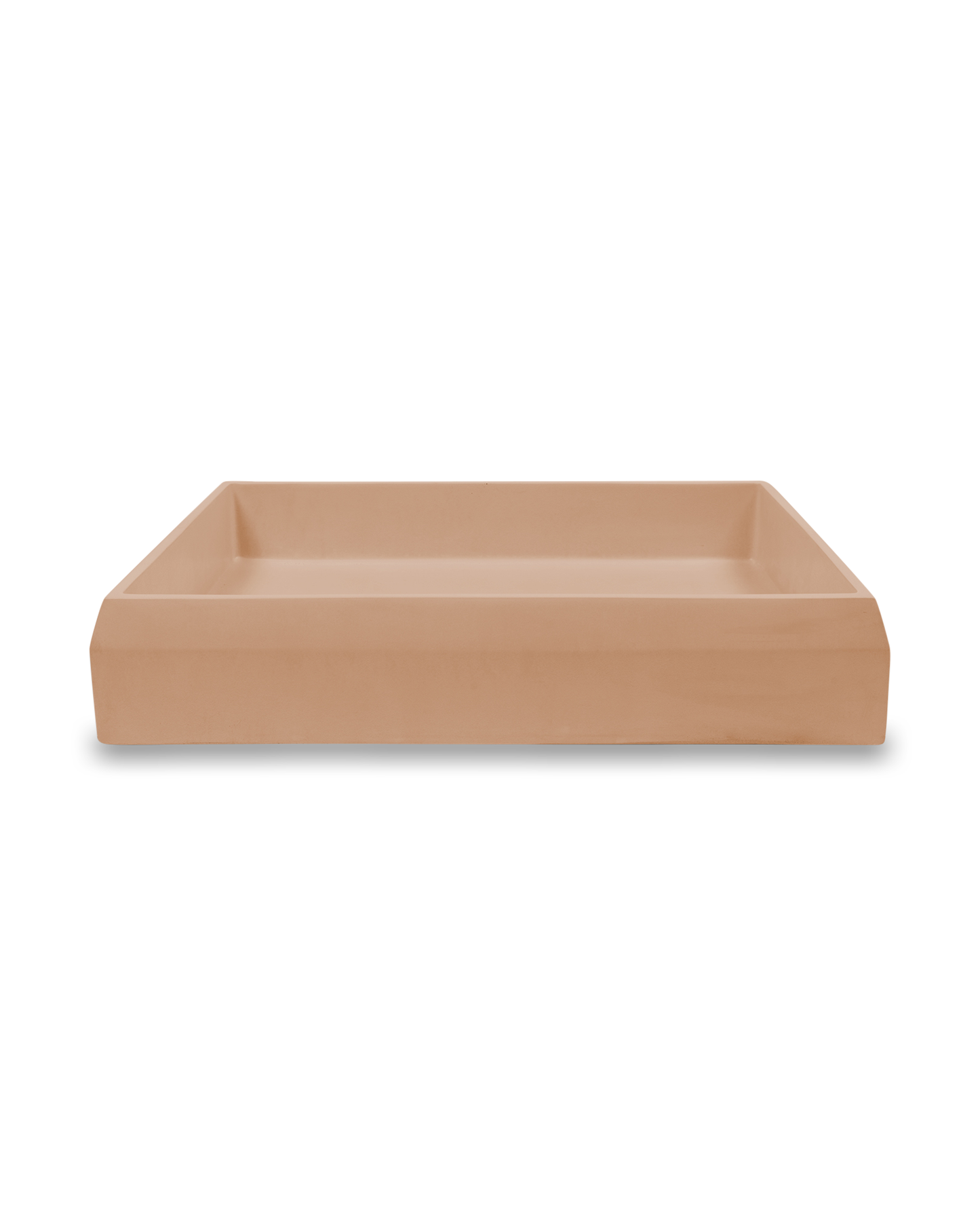 Prism Rectangle Basin (Pastel Peach)