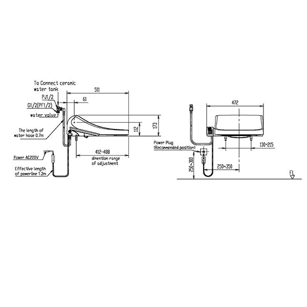 SpaLet E-Bidet Seat