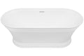 Regent 1700 Freestanding Bath with Integrated Overflow
