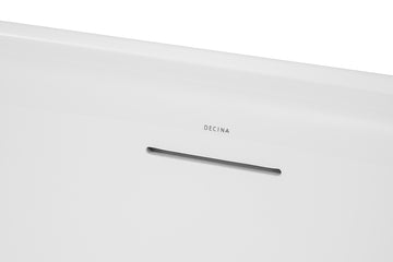 Regent 1700 Freestanding Bath with Integrated Overflow — White Baths, Acrylic Baths, Oval Baths