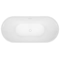 Regent 1700 Freestanding Bath with Integrated Overflow