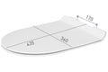 Renee EZI Height Rimless Universal Back-To-Wall Toilet Suite