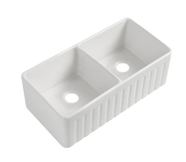 Roccia Fine Fireclay Farmhouse Buttler Sink 835mm LK-D-RFFC835