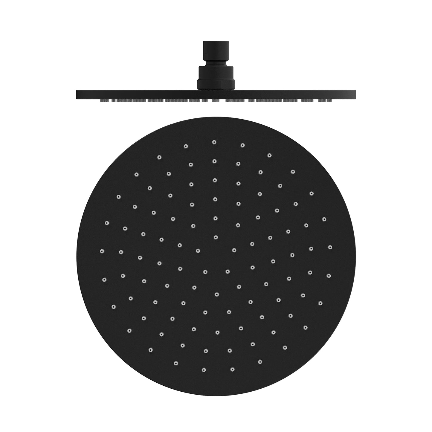 250MM ROUND SHOWER HEAD CHROME (NRROA1001CH) MATTE BLACK