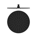 300MM ROUND SHOWER HEAD MATTE BLACK