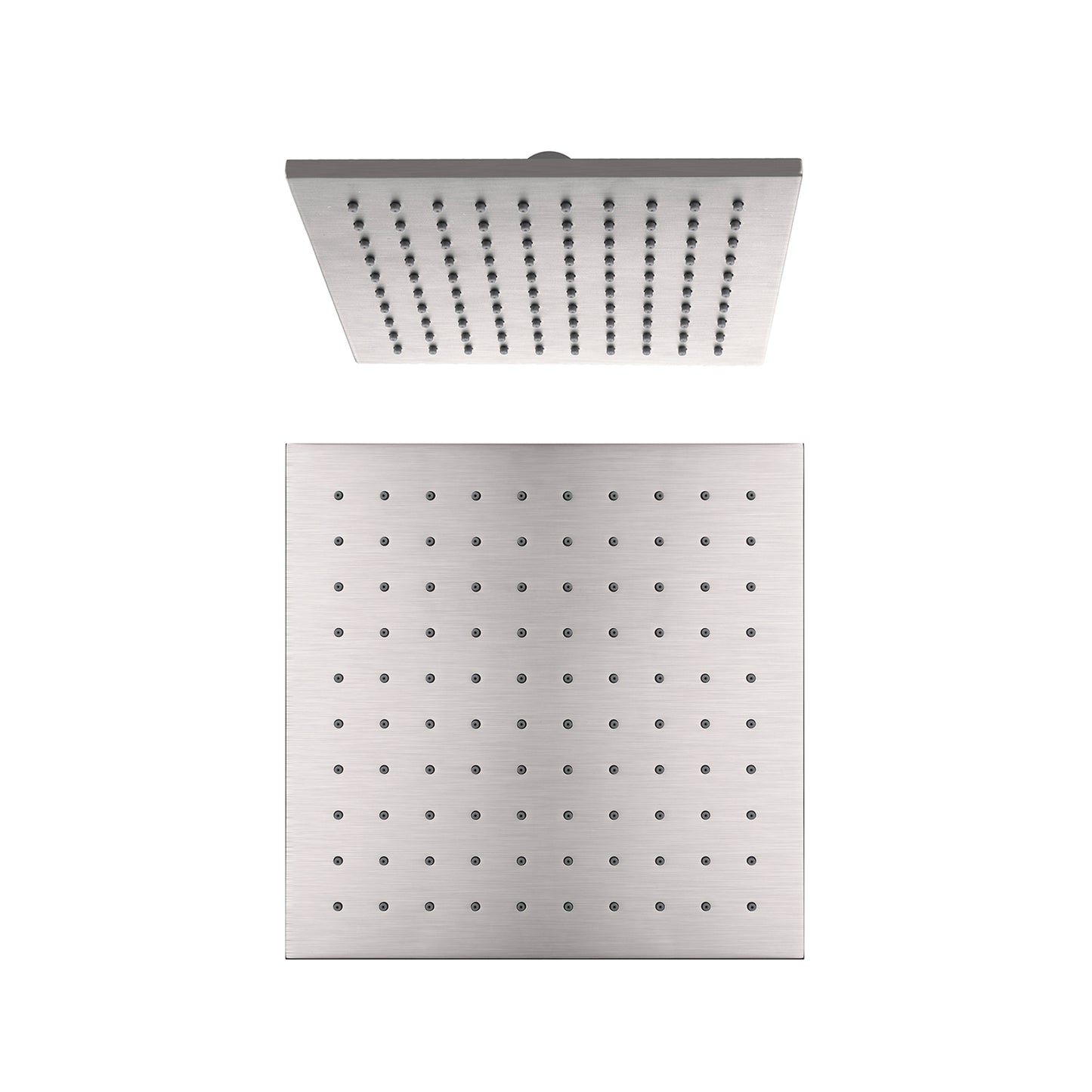 250MM SQUARE SHOWER HEAD BRUSHED NICKEL