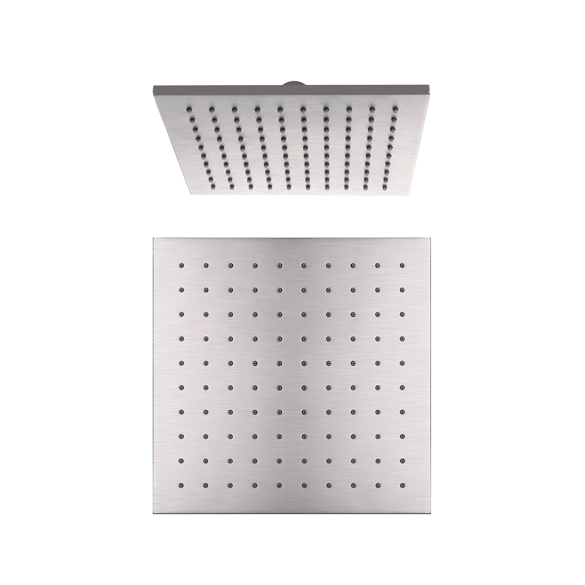 250MM SQUARE SHOWER HEAD BRUSHED NICKEL