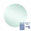 RR7070GTD Round Polished Edge Mirror with Demister